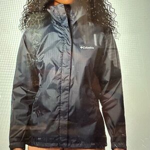 Columbia Black Omni-Tech Arcadia II Women’s Raim Jacket NWT Size:2X